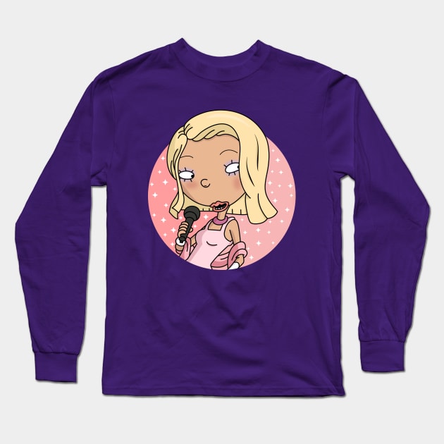 Courtney Long Sleeve T-Shirt by artxlife